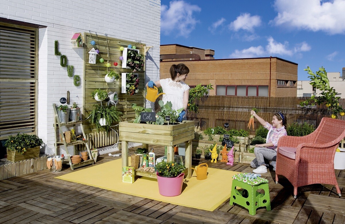 Huertos urbanos en la terraza: características, plantas idóneas y cuidados esenciales